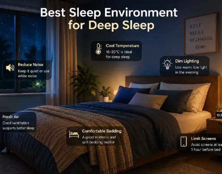 best sleep environment for deep sleep