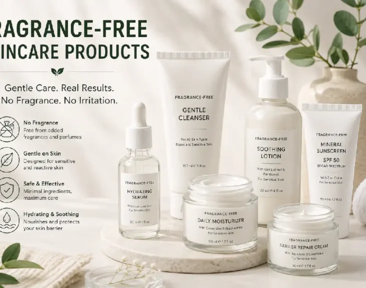 fragrance-free skincare products