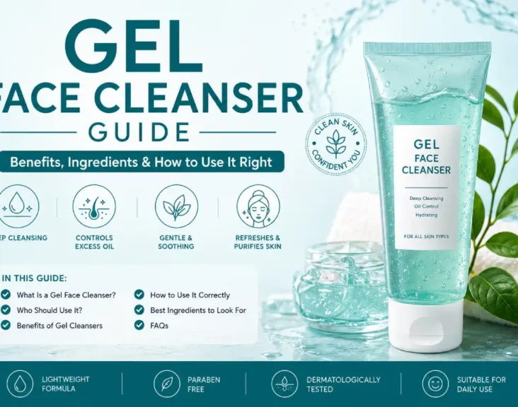 gel face cleanser guide