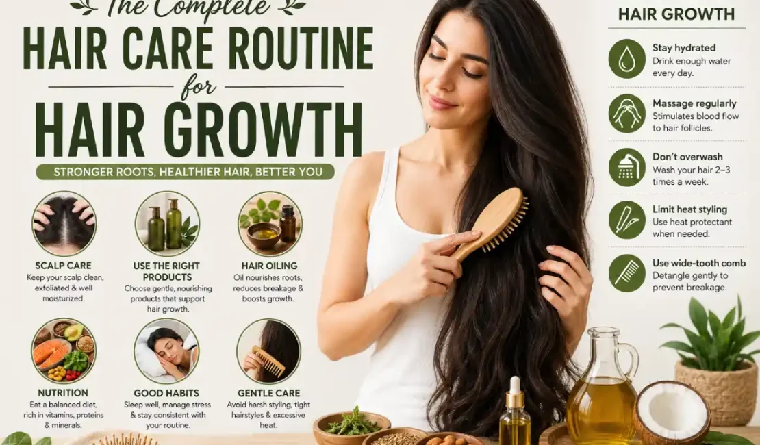 hair care routine for hair growth