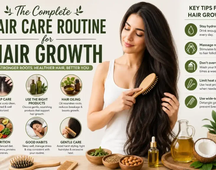 hair care routine for hair growth