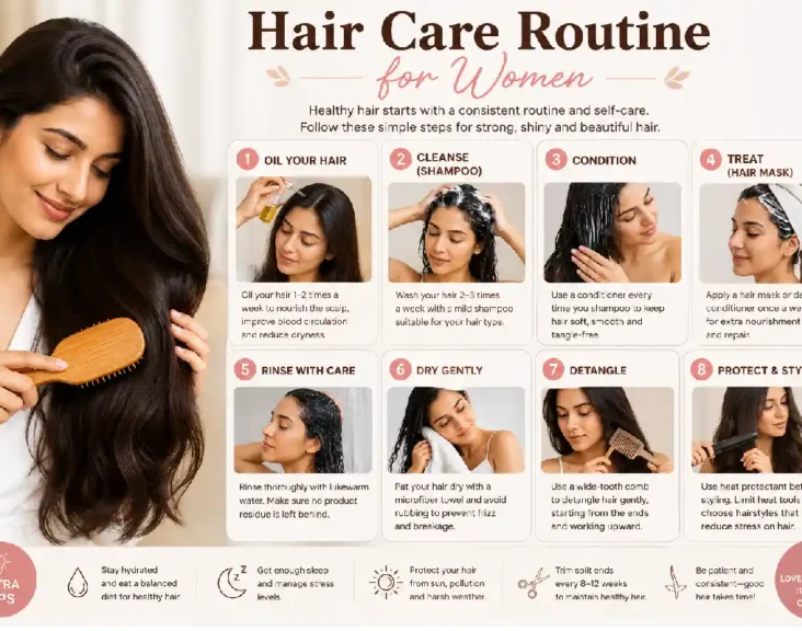 hair care routine for women
