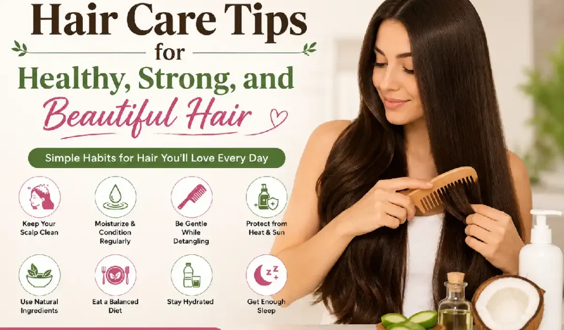 hair care tips for healthy, Strong, and beautiful hair