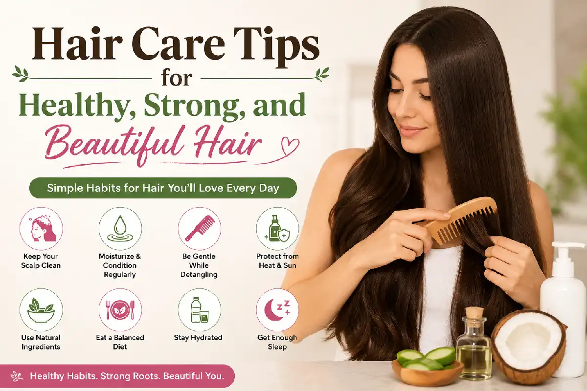 hair care tips for healthy, Strong, and beautiful hair
