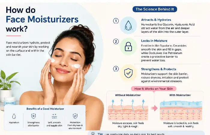 how face moisturizers work_