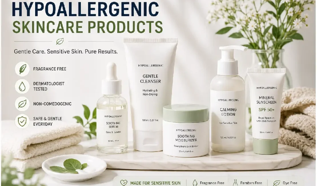 hypoallergenic skincare products