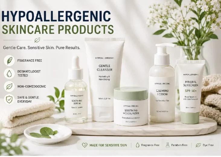 hypoallergenic skincare products