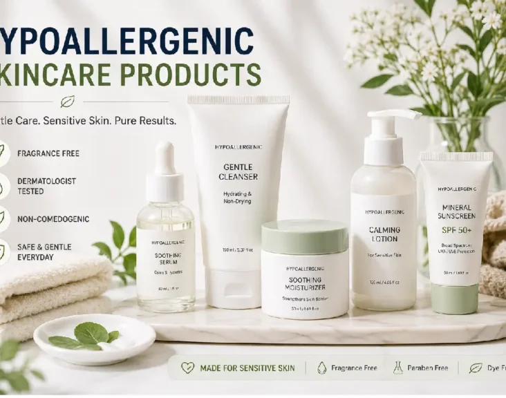 hypoallergenic skincare products
