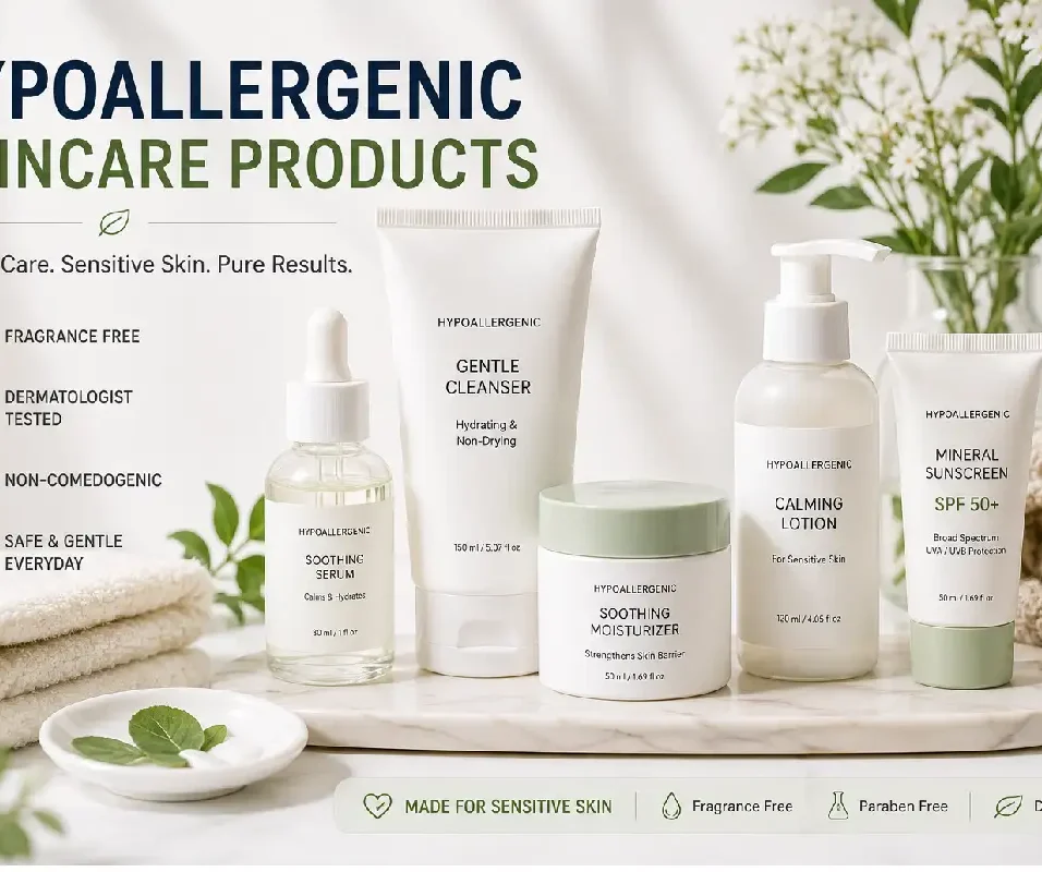 hypoallergenic skincare products