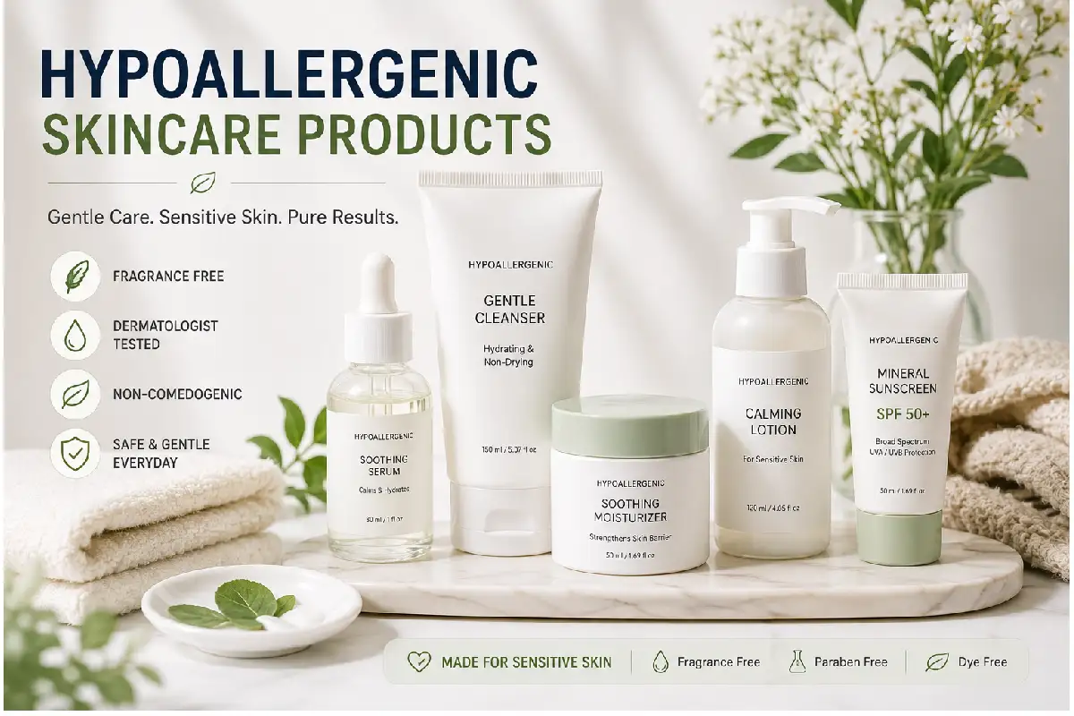 hypoallergenic skincare products