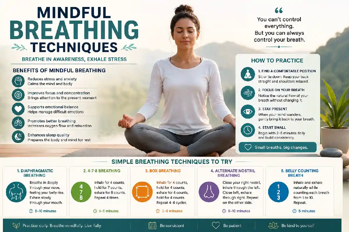 mindful breathing techniques
