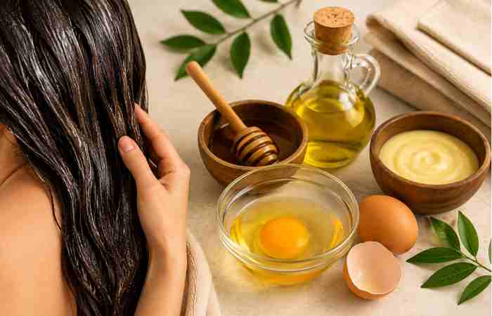 perks of having egg masks on your hair