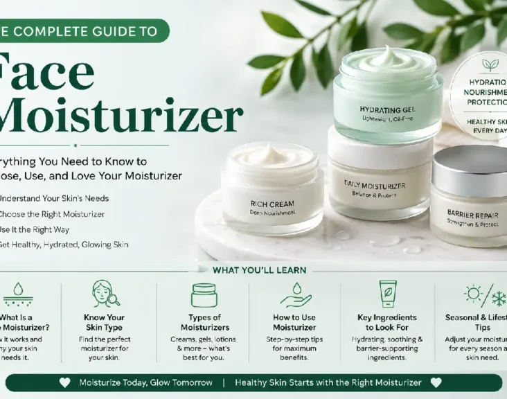 the complete guide to face moisturizer