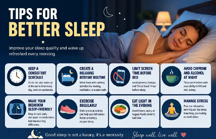 tips for better sleep