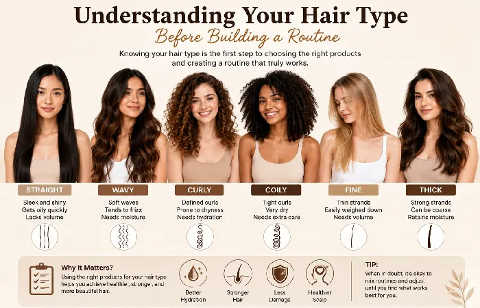 understanding your hair type before building a routine