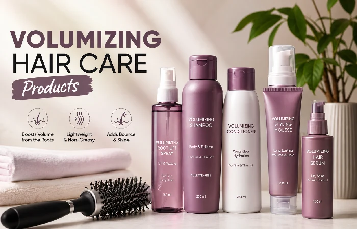 volumizing hair care products