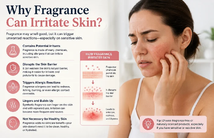 why fragrance can irritate skin_