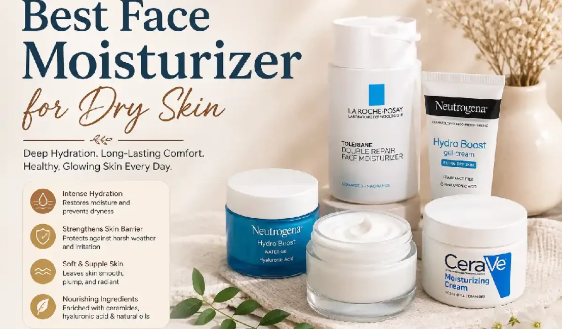 Best Face moisturizer for dry skin