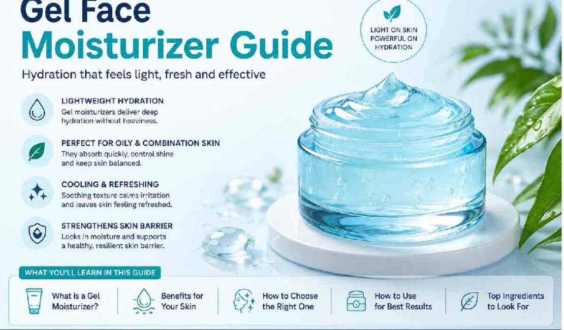 Gel face moisturizer guide