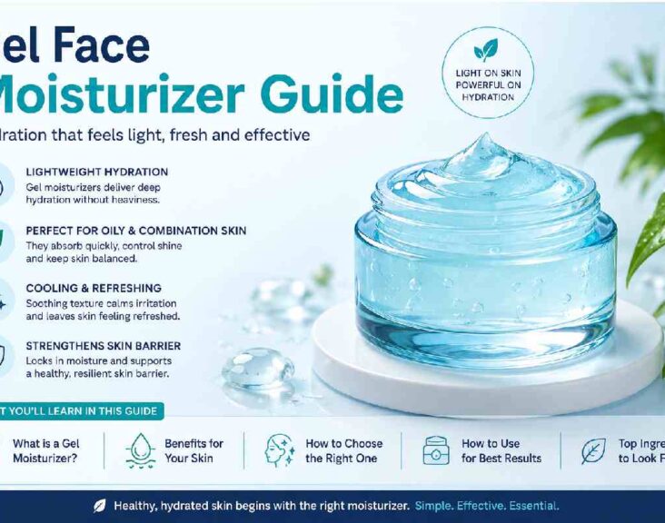 Gel face moisturizer guide