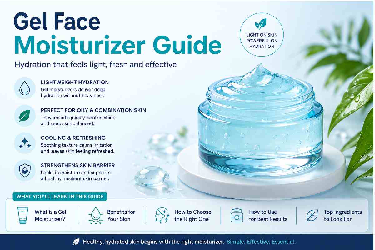 Gel face moisturizer guide