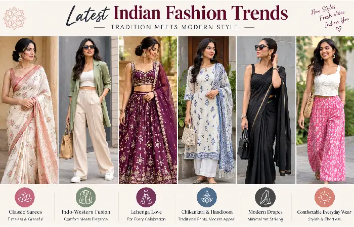 Latest indian fashion trends