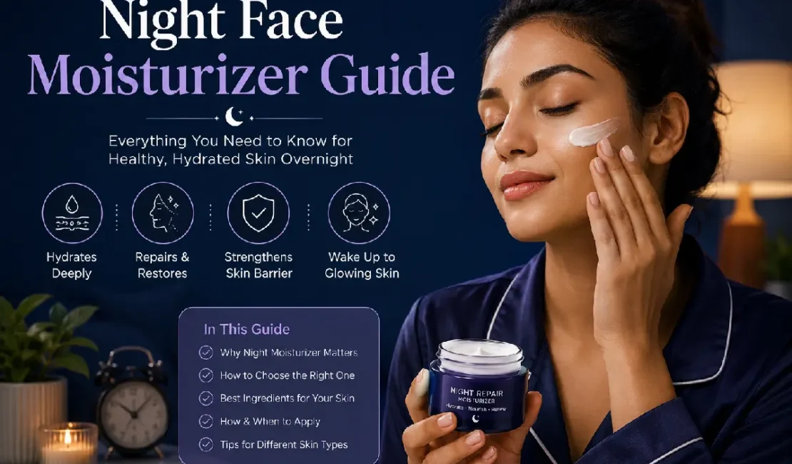 Night face moisturizer guide