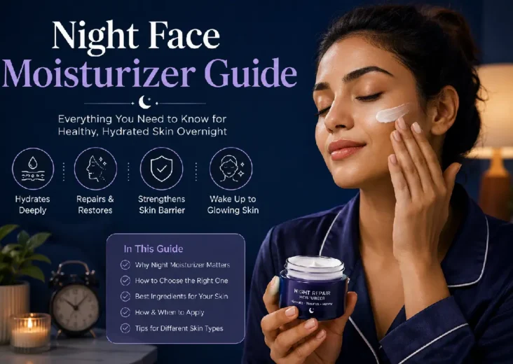 Night face moisturizer guide