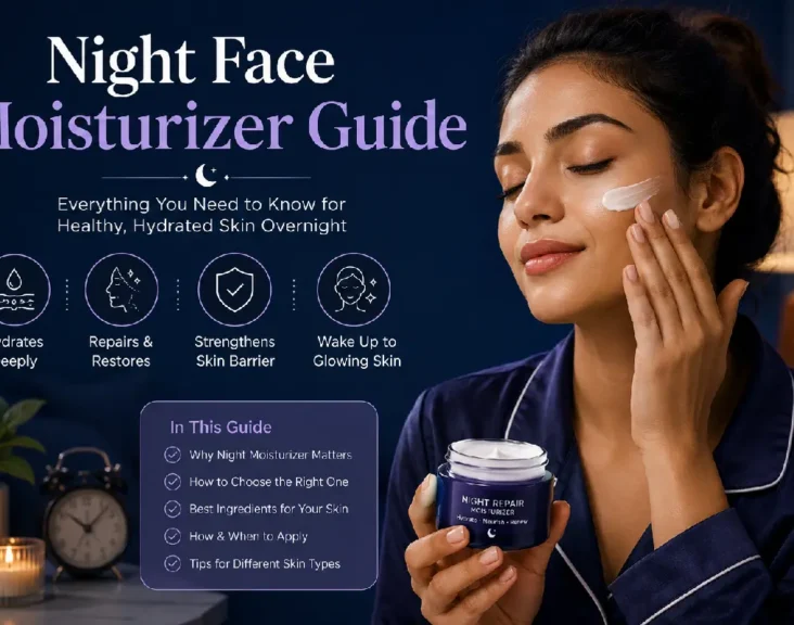 Night face moisturizer guide