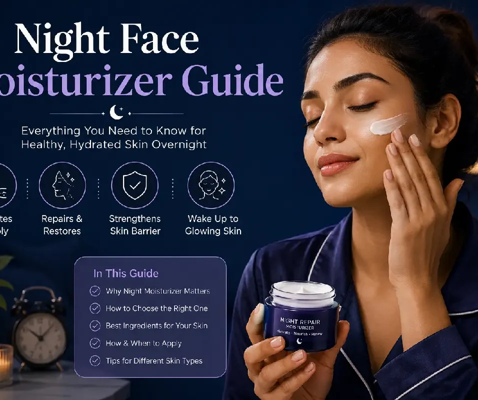 Night face moisturizer guide