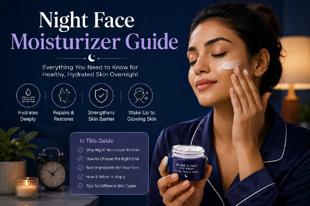 Night face moisturizer guide