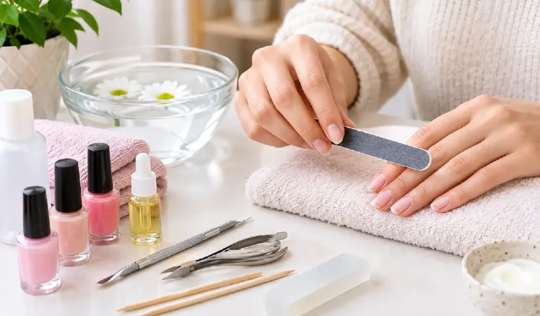 at-home nail care
