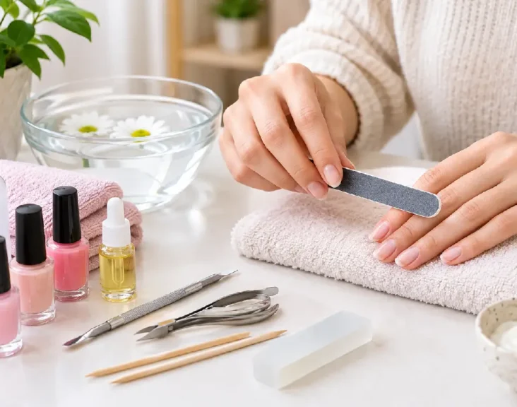 at-home nail care