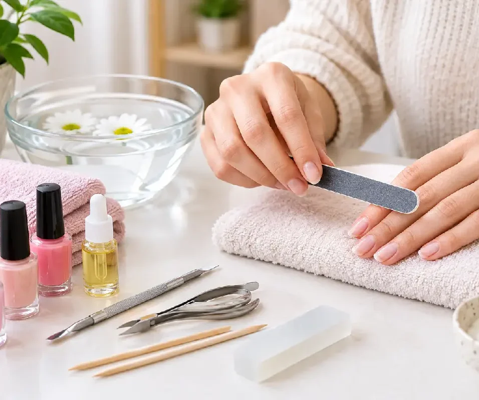 at-home nail care