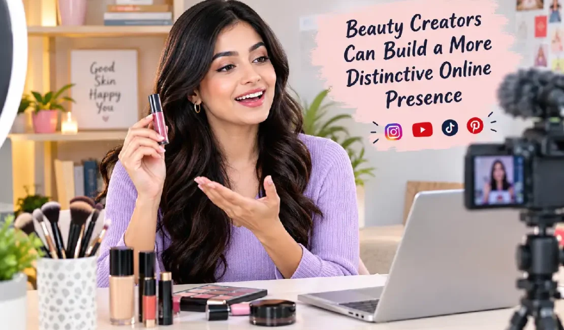 beauty creators can build a more distinctive online presence