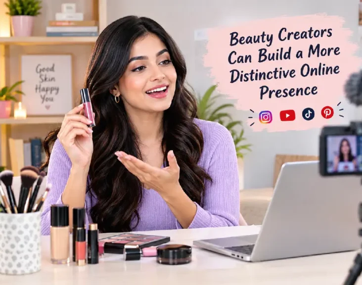 beauty creators can build a more distinctive online presence
