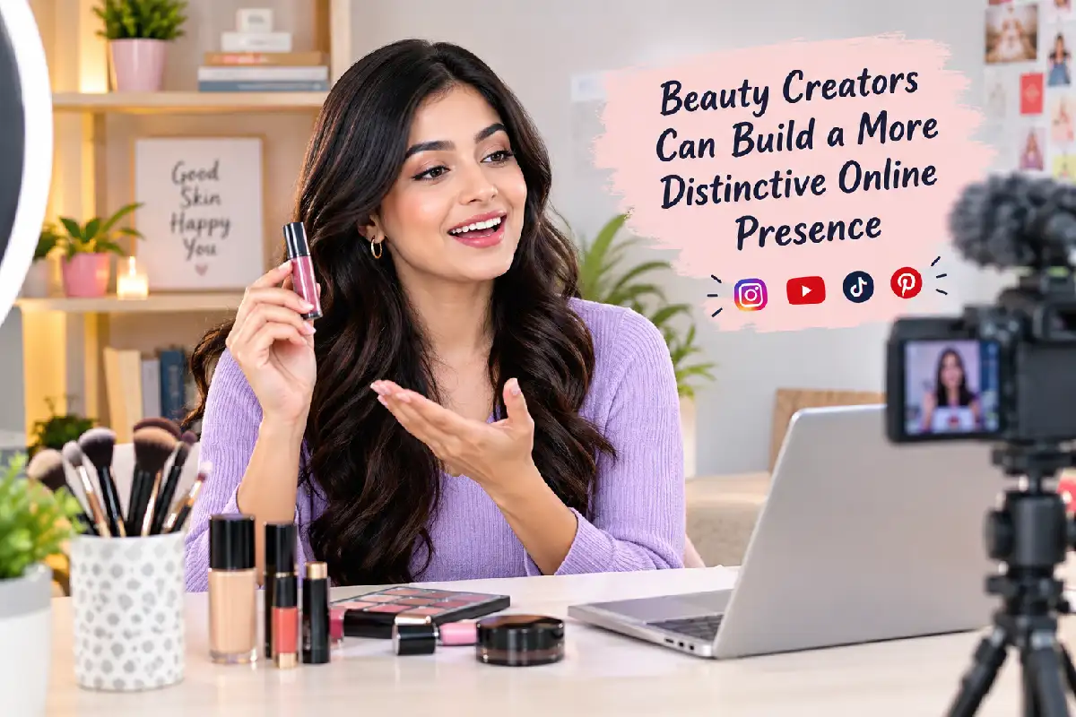 beauty creators can build a more distinctive online presence
