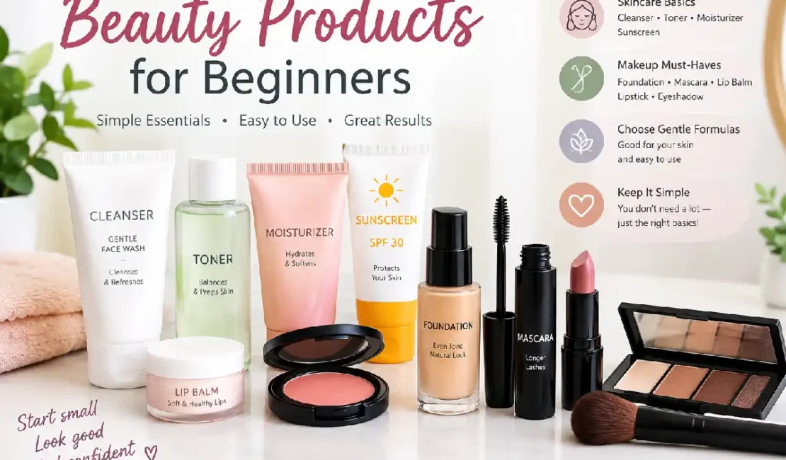 beauty products for beginners