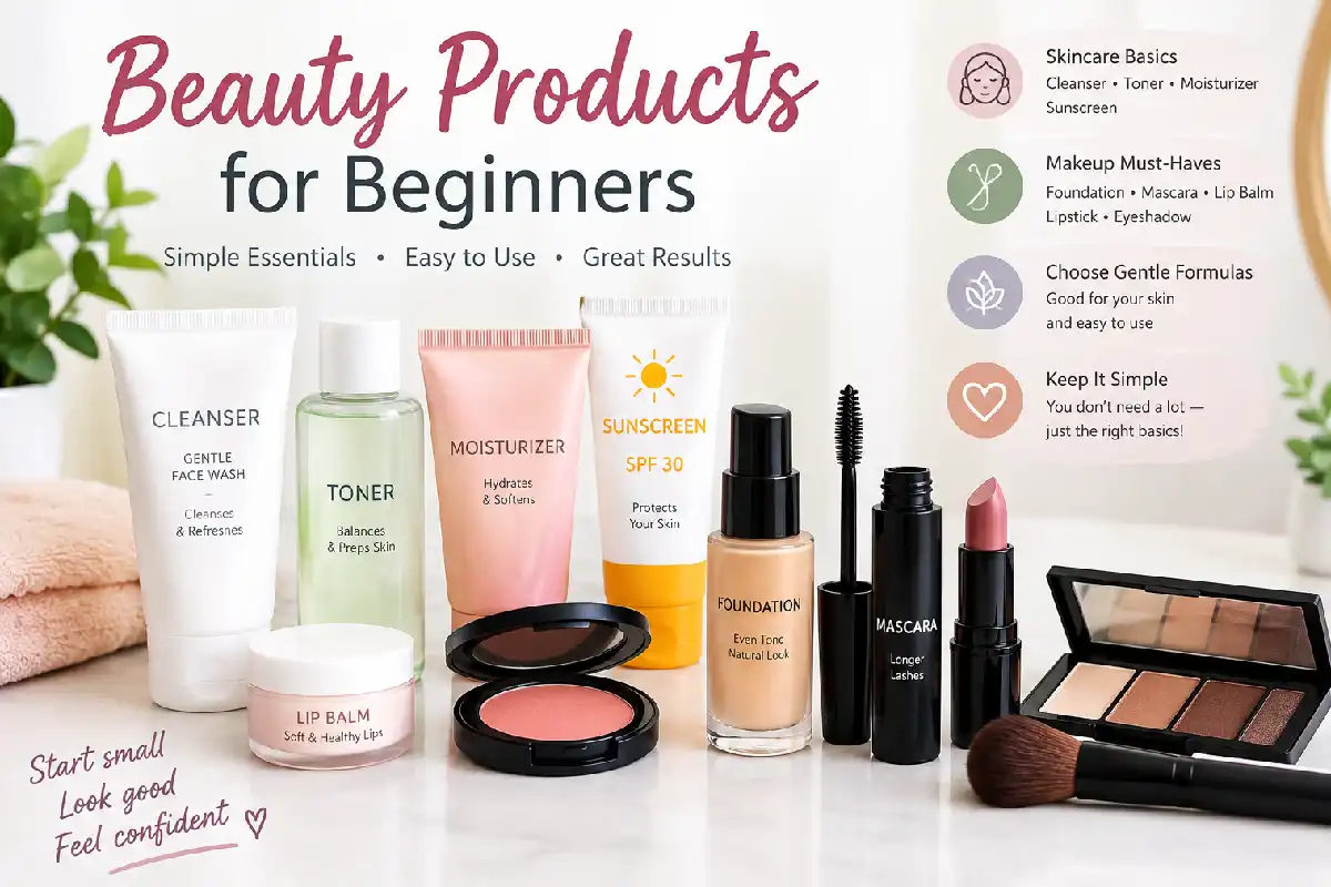 beauty products for beginners