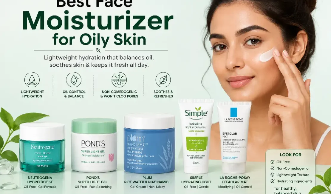 best face moisturizer for oily skin