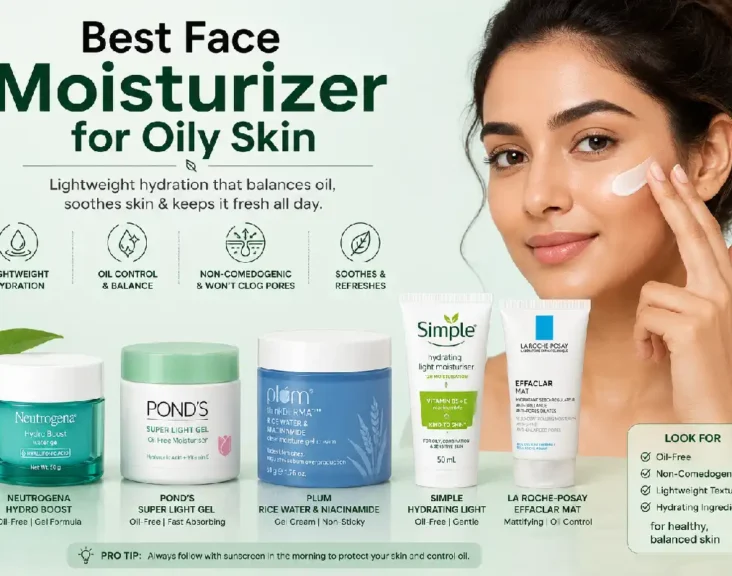best face moisturizer for oily skin