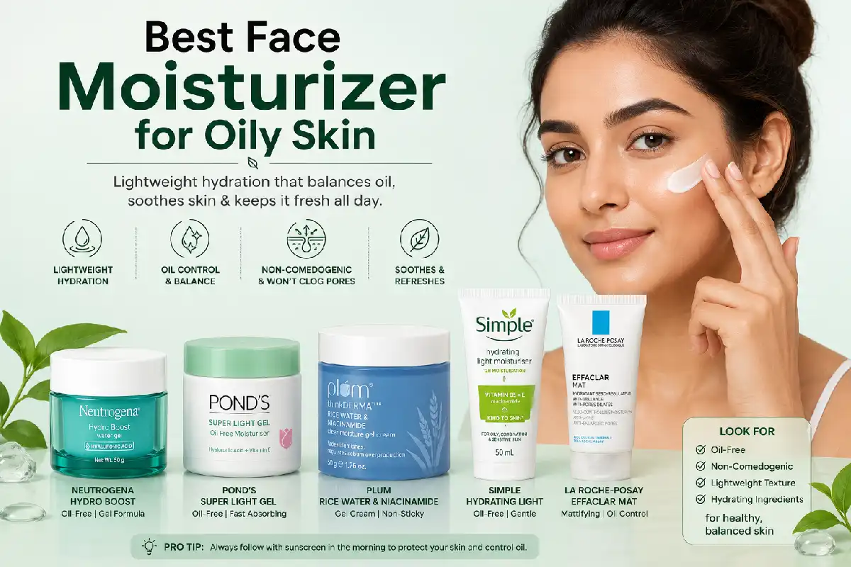 best face moisturizer for oily skin