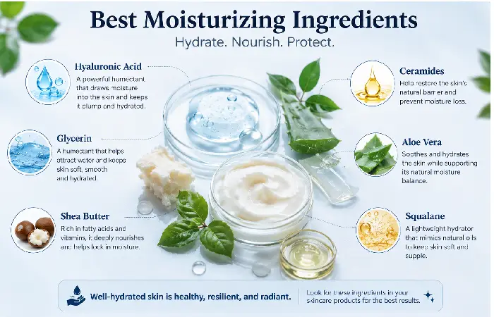 best moisturizing ingredients