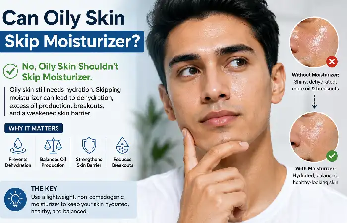 can oily skin skip moisturizer_