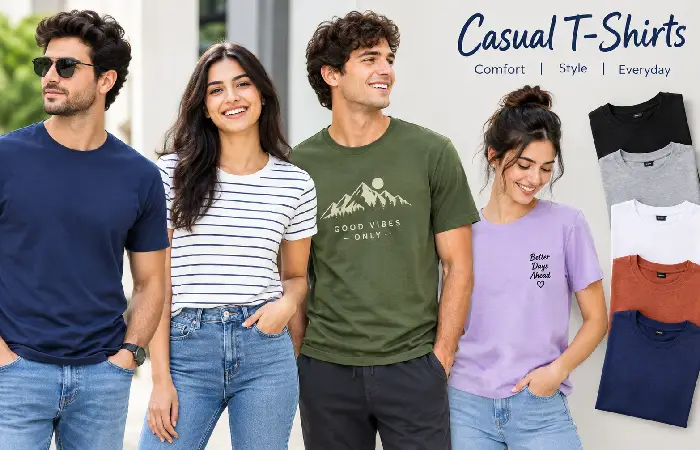 casual t-shirts