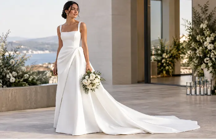 contemporary wedding dresses
