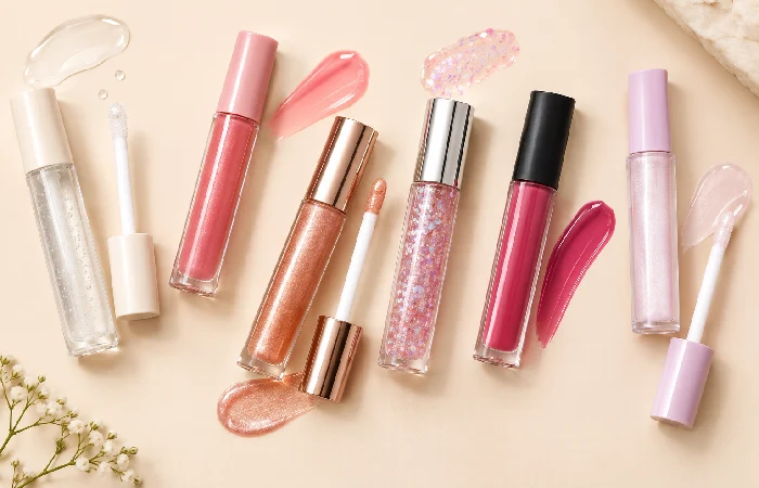 different types of lip gloss