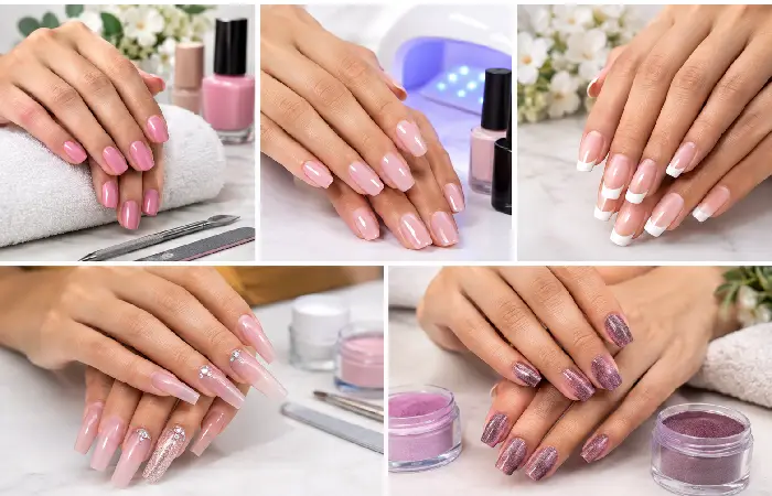 different types of manicures