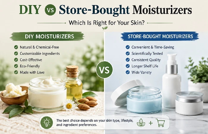 diy vs store-bought moisturizers