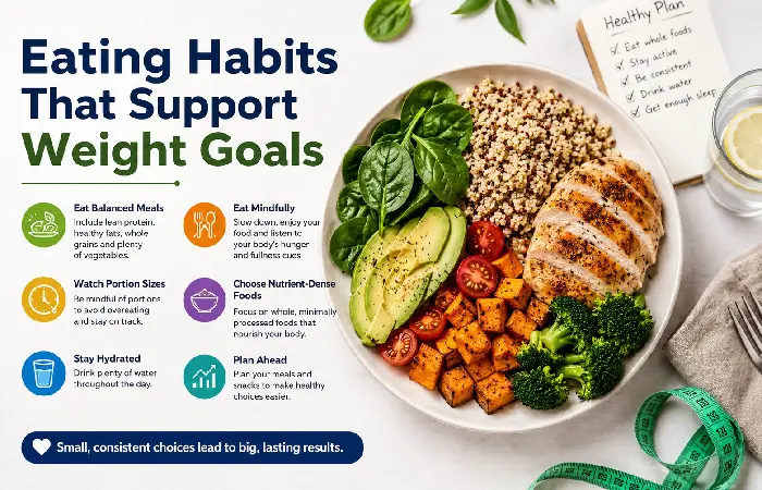 eating habits that support weight goals